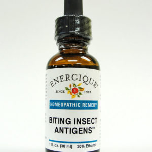 Biting Insect Antigen bottle.
