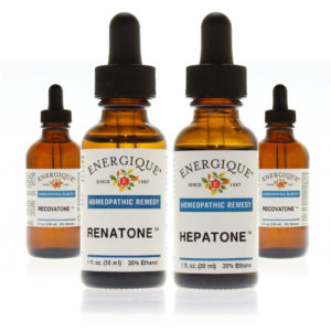 Homeopathic Tonifier Formulas (Tones) from Energique®