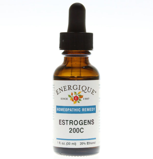 dropper bottle of Estrogens 200C.