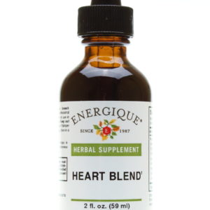 bottle of heart blend liquid herbals.