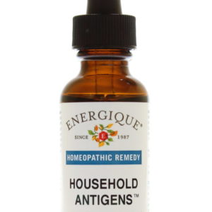 household antigens in glass dropper bottle.