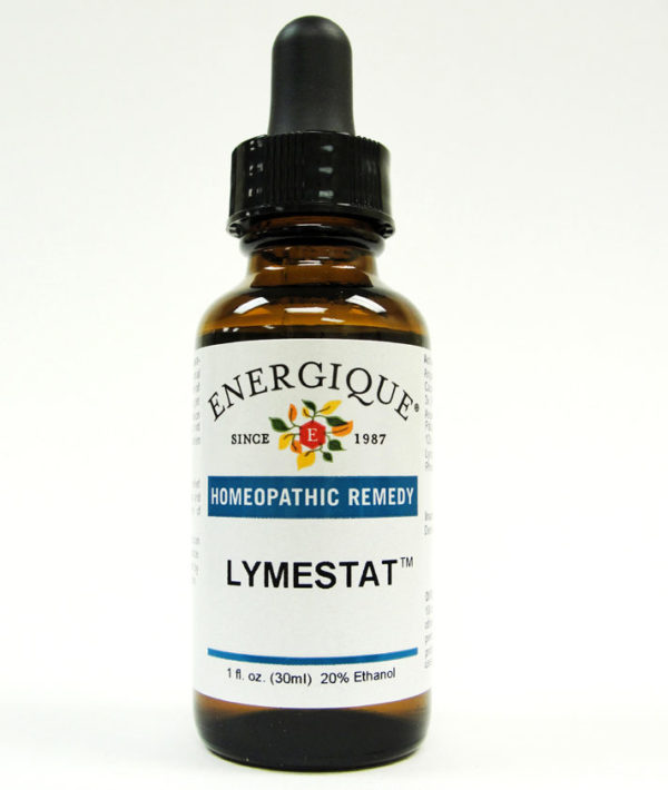 LymeStat glass bottle.
