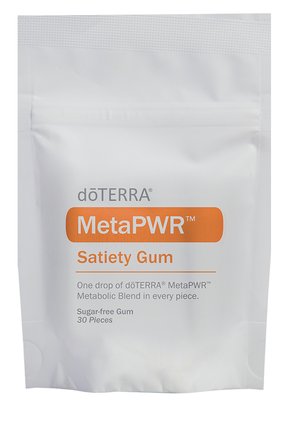 MetaPWR Metabolic Blend Satiety Gum from doTERRA