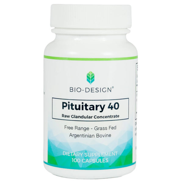 bottle of Pituitary capsules