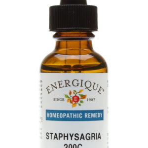 dropper bottle of Staphysagria.
