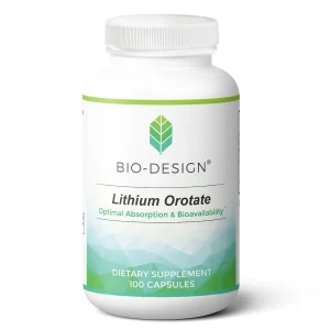 Lithium Orotate capsules from Bio-Design