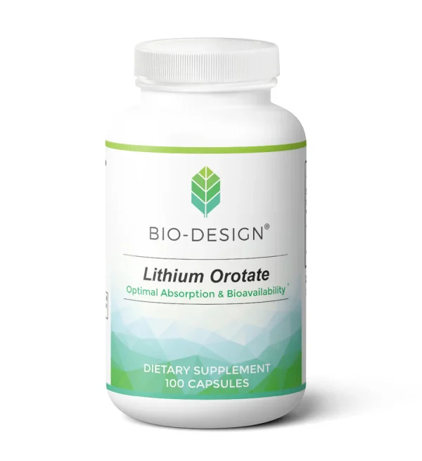 Lithium Orotate capsules from Bio-Design