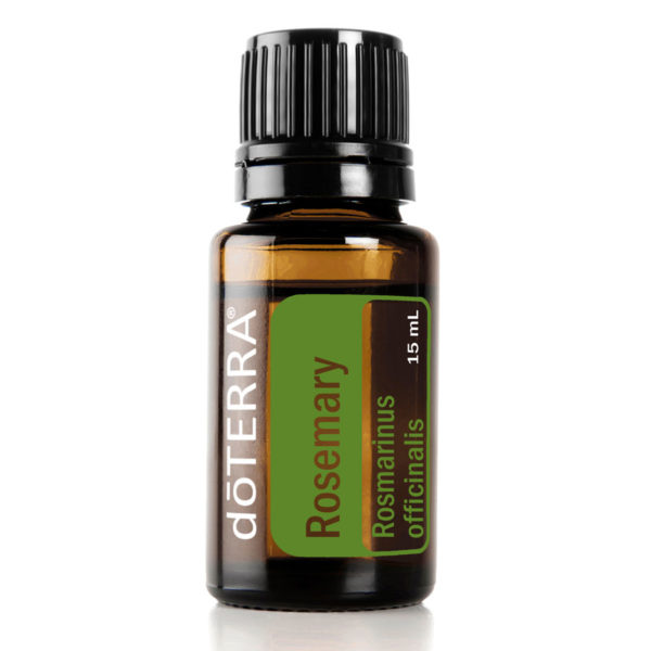 Rosemary essential oil by doTerra.